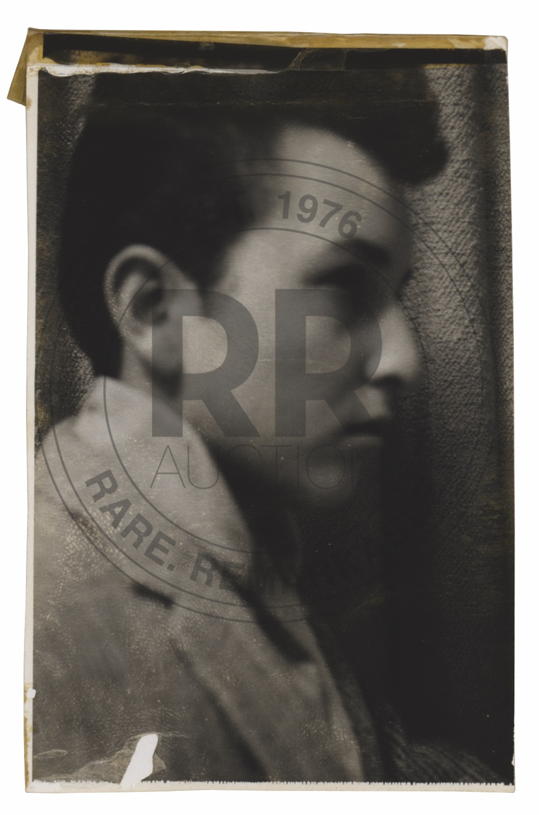 Bob Zimmerman, 1958, photo-booth portrait